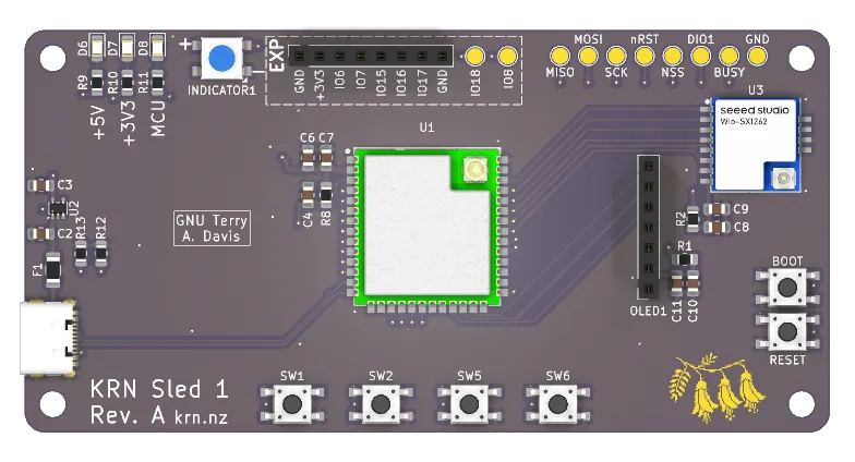 KRN Sled 1 development board